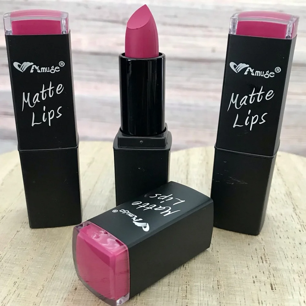 🆕3pcs Amuse Matte Lips Lipstick